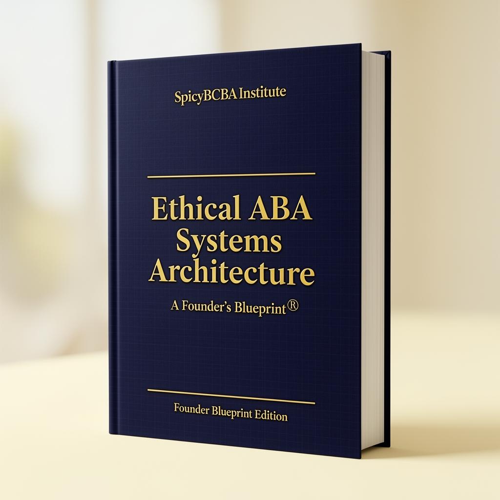 Ethical ABA Systems Architecture Founder Blueprint Edition cover